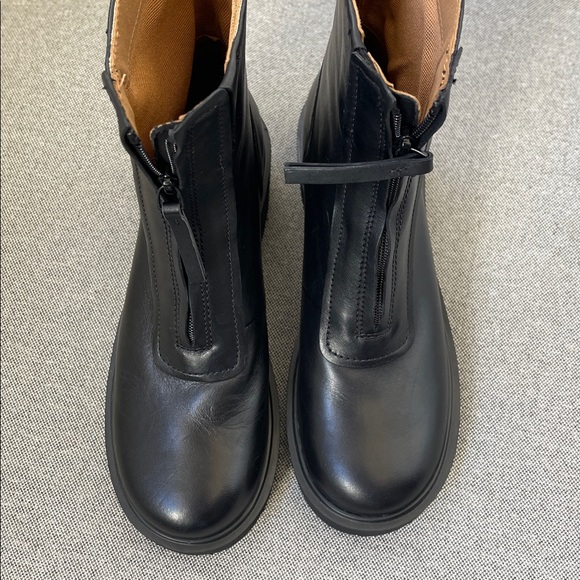 Camper Milah Zip Boots Black - Picture 4 of 9